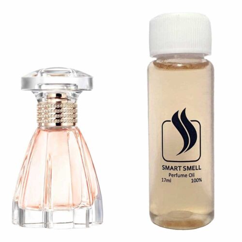 Парфюмерный концентрат 17 мл c аналогом Lanvin, Modern Princess. Товар на фото справа, слева – пример оригинального флакона.