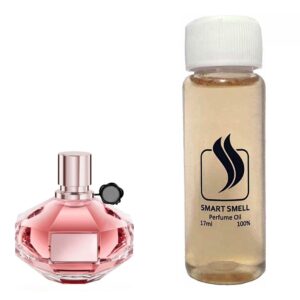 Парфюмерный концентрат 17 мл c аналогом Viktor&Rolf, Flowerbomb Nectar. Товар на фото справа, слева - пример оригинального флакона.