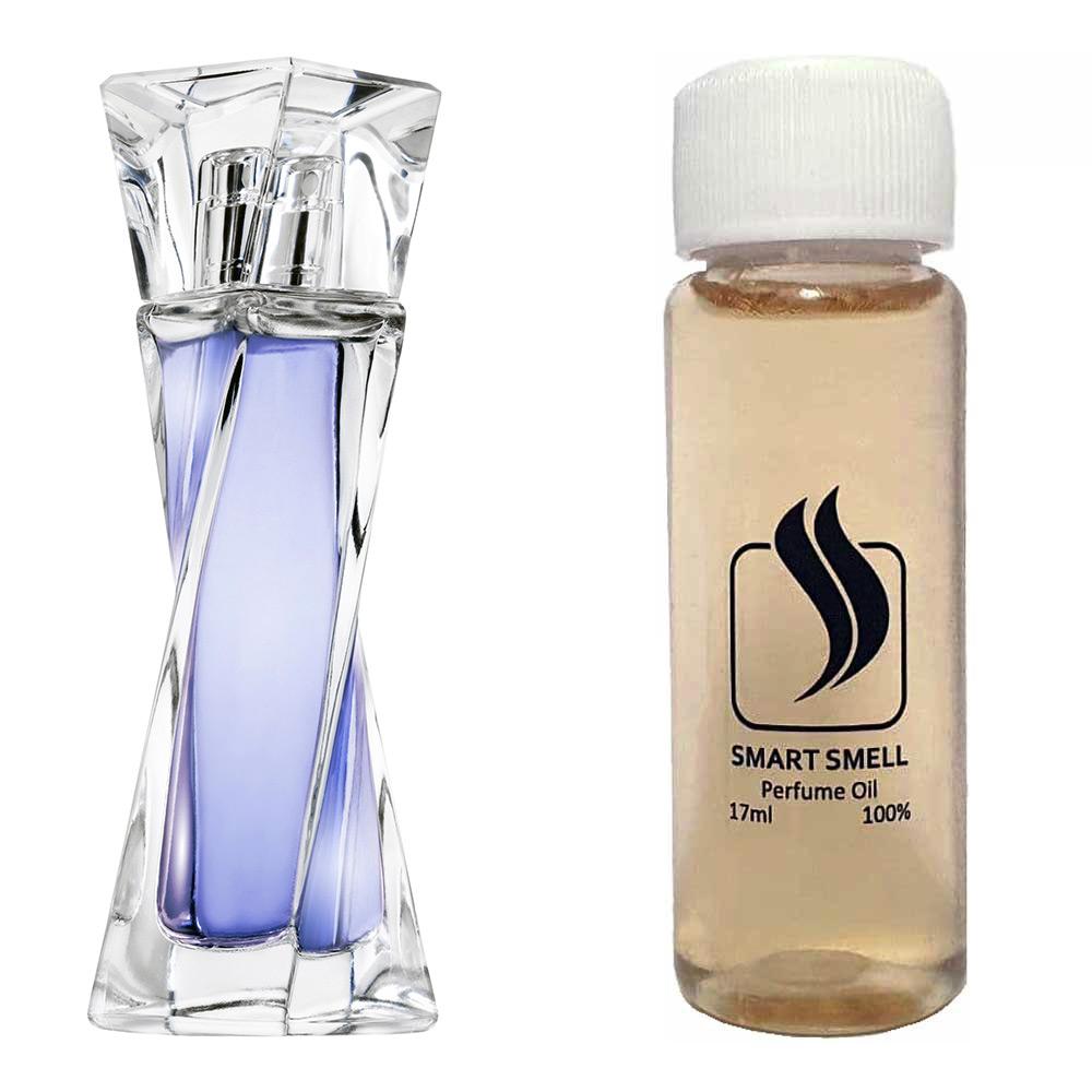 Парфюмерный концентрат 17 мл c аналогом Lancome, Hypnose. Товар на фото справа, слева - пример оригинального флакона.