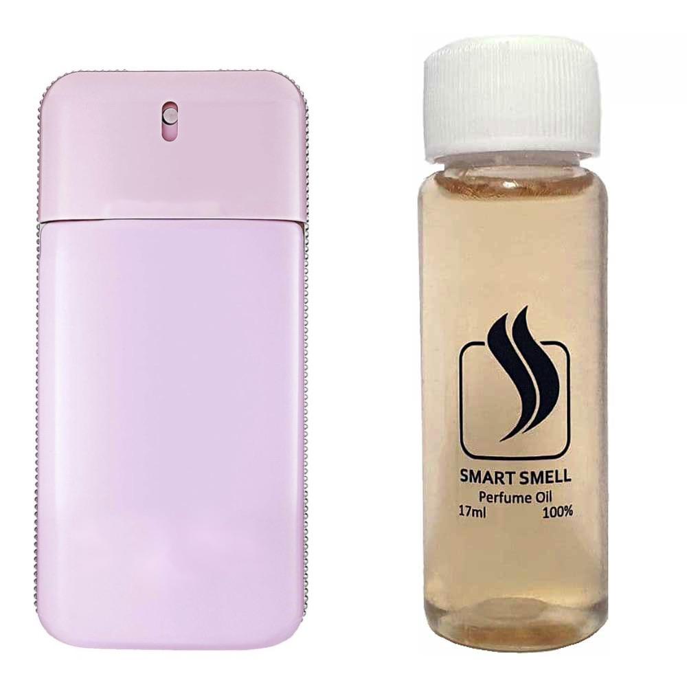 Парфумерний концентрат 17 мл з аналогом Givenchy, Play For Her. Товар на фото праворуч, ліворуч - приклад орігінального флакону.