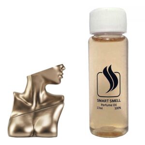 Парфюмерный концентрат 17 мл c аналогом Billie Eilish, Eilish. Товар на фото справа, слева - пример оригинального флакона.