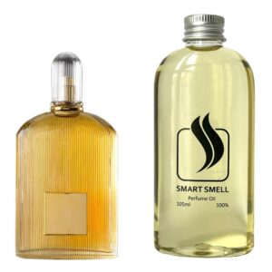 Парфюмерный концентрат 105 мл c аналогом Tom Ford, Tom Ford for Men. Товар на фото справа, слева – пример оригинального флакона.