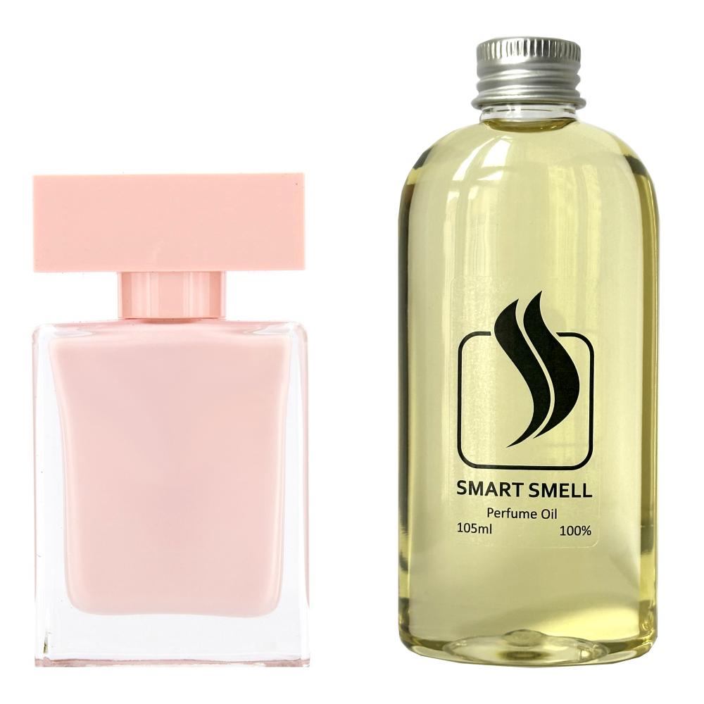 Парфумерний концентрат 105 мл з аналогом Narciso Rodriguez, Narciso Rodriguez for Her. Товар на фото праворуч, ліворуч - приклад орігінального флакону.