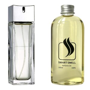 Парфумерний концентрат 105 мл з аналогом Giorgio Armani, Emporio Armani Diamonds for Men . Товар на фото праворуч, ліворуч - приклад орігінального флакону.