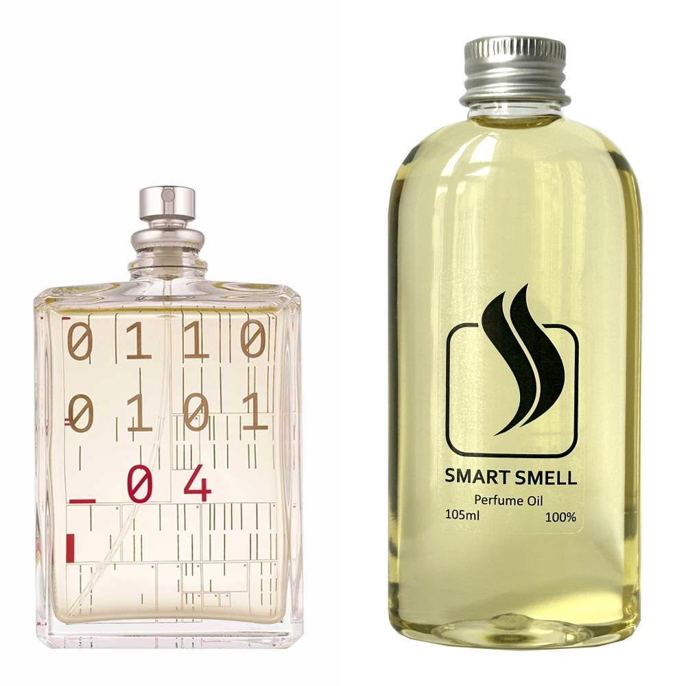 Парфумерний концентрат 105 мл з аналогом Escentric Molecules, Escentric 04. Товар на фото праворуч, ліворуч - приклад орігінального флакону.