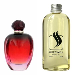 Парфюмерный концентрат 105 мл c аналогом Christian Dior, Hypnotic Poison Eau Secrete. Товар на фото справа, слева – пример оригинального флакона.