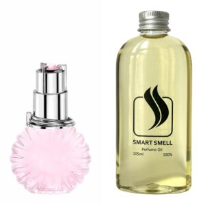 Парфюмерный концентрат 105 мл c аналогом Lanvin, Eclat de Fleurs. Товар на фото справа, слева – пример оригинального флакона.