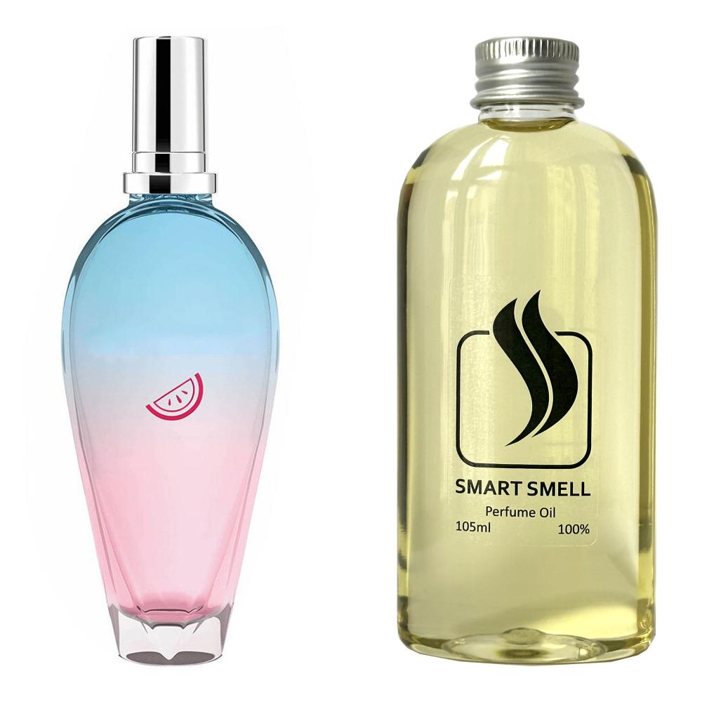 Парфумерний концентрат 105 мл з аналогом Escada, Sorbetto Rosso. Товар на фото праворуч, ліворуч - приклад орігінального флакону.