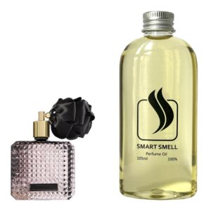 Парфумерний концентрат 105 мл з аналогом Victoria's Secret, Scandalous. Товар на фото праворуч, ліворуч - приклад орігінального флакону.