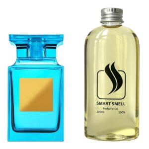 Парфюмерный концентрат 105 мл c аналогом Mandarino di Amalfi, Tom Ford. Товар на фото справа, слева - пример оригинального флакона.