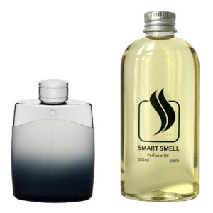 Парфюмерный концентрат 105 мл c аналогом Legend Special Edition 2013, Montblanc. Товар на фото справа, слева - пример оригинального флакона.