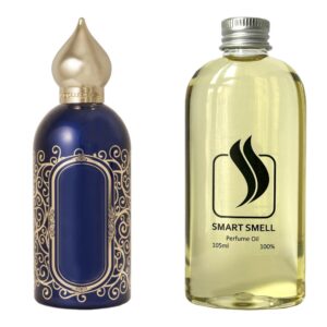 Парфюмерный концентрат 105 мл c аналогом Attar Collection, Azora. Товар на фото справа, слева - пример оригинального флакона.