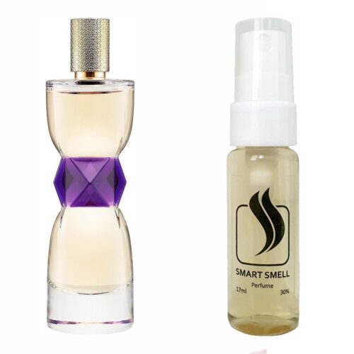 Тестер духов 17 мл c аналогом Yves Saint Laurent, Manifesto. Товар на фото справа, слева – пример оригинального флакона.