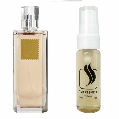 Тестер духов 17 мл c аналогом Givenchy, Hot Couture. Товар на фото справа, слева – пример оригинального флакона.