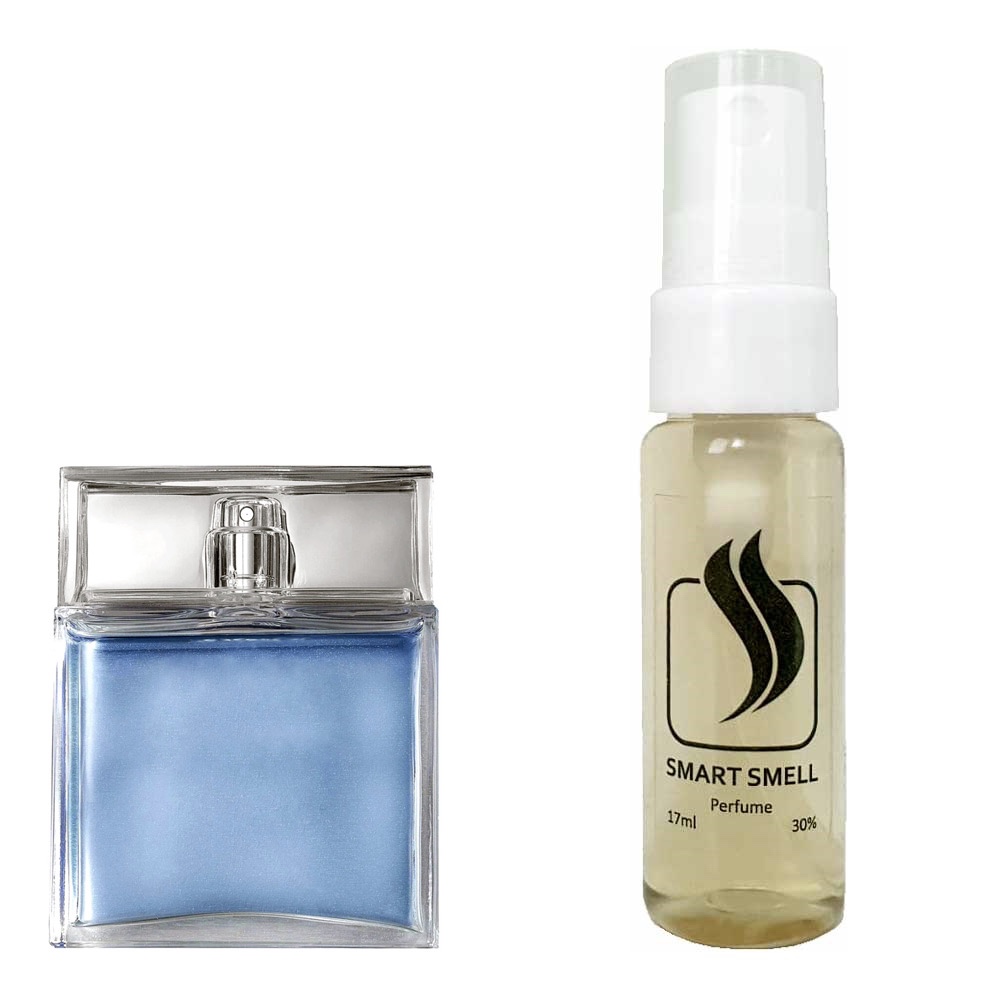 Тестер духів 17 мл з аналогом Hugo Boss, Boss Pure. Товар на фото праворуч, ліворуч - приклад орігінального флакону.