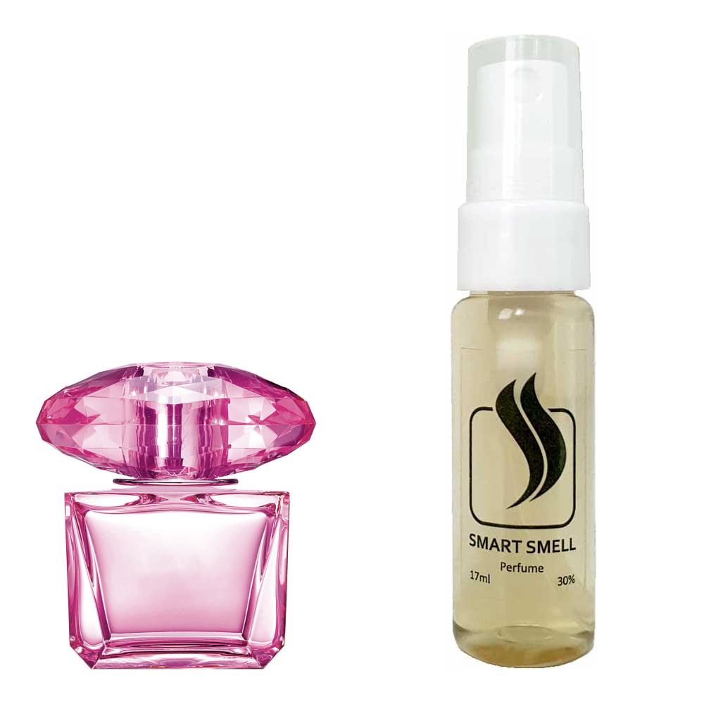Тестер духів 17 мл з аналогом Versace, Bright Crystal Absolu. Товар на фото праворуч, ліворуч - приклад орігінального флакону.