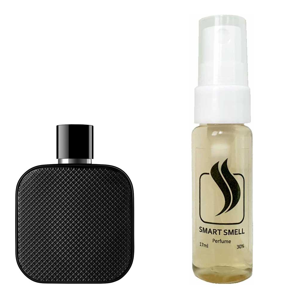 Тестер духів 17 мл з аналогом Lacoste, Eau de Lacoste L.12.12. Noir. Товар на фото праворуч, ліворуч - приклад орігінального флакону.