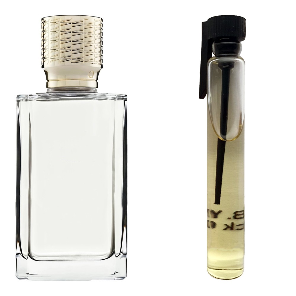 Пробник духов 3 мл c аналогом Ex Nihilo, Fleur narcotique. Товар на фото справа, слева – пример оригинального флакона.