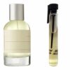 Пробник духов 3 мл c аналогом Le Labo, Santal 33. Товар на фото справа, слева – пример оригинального флакона.