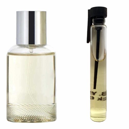 Пробник духов 3 мл c аналогом Burberry, Weekend for Woman. Товар на фото справа, слева – пример оригинального флакона.