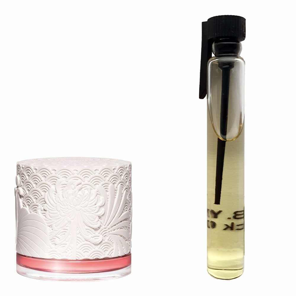 Пробник духів 3 мл з аналогом Cacharel, Scarlett. Товар на фото праворуч, ліворуч - приклад орігінального флакону.