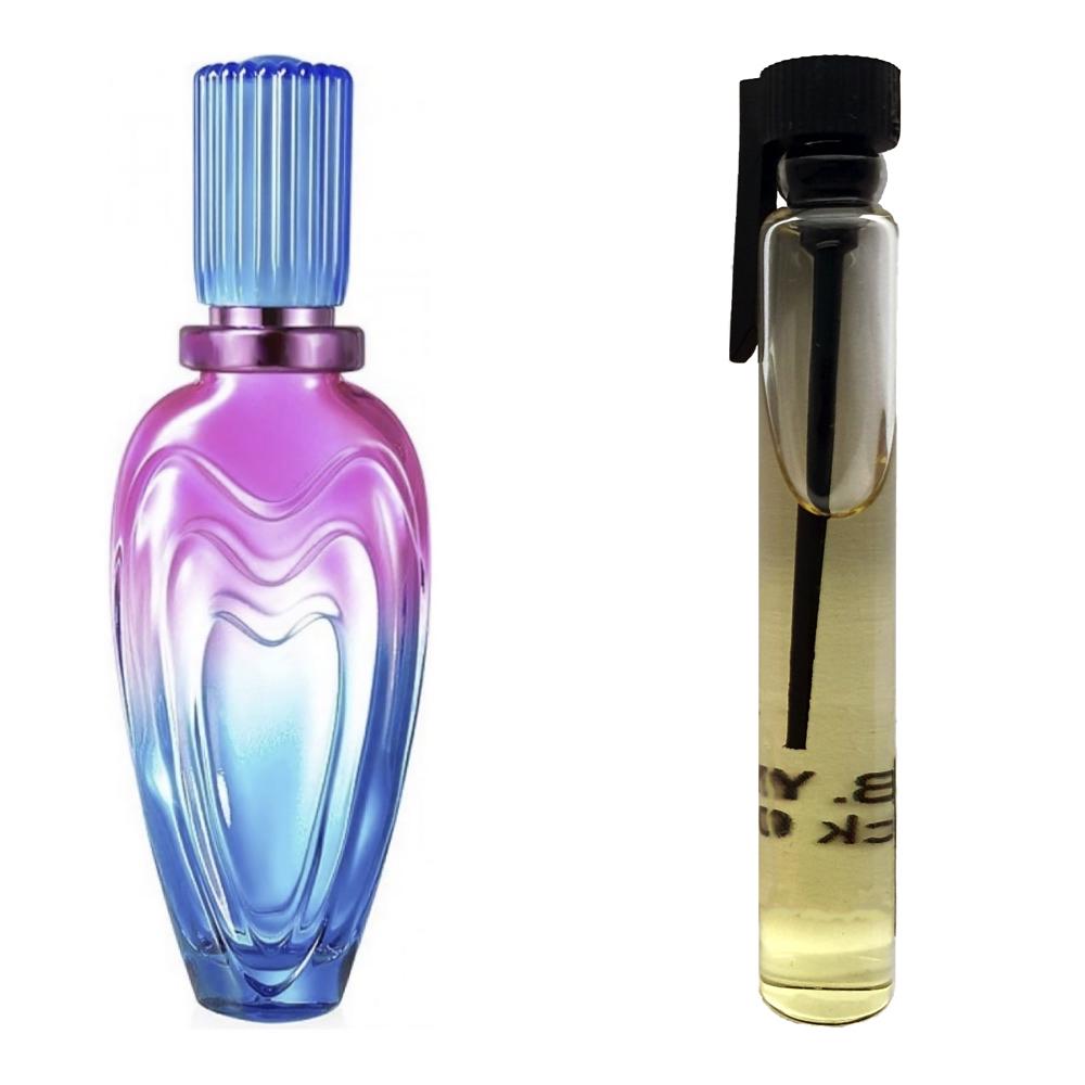 Пробник духів 3 мл з аналогом Escada, Pacific Paradise. Товар на фото праворуч, ліворуч - приклад орігінального флакону.