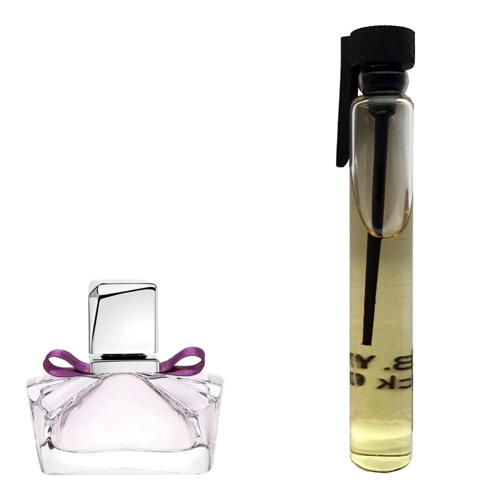 Пробник духів 3 мл з аналогом Lanvin, Marry Me. Товар на фото праворуч, ліворуч - приклад орігінального флакону.