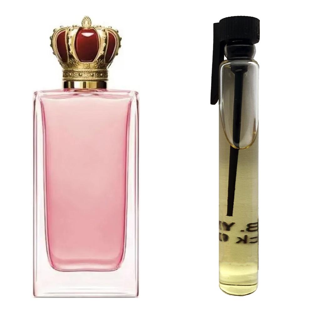 Пробник духів 3 мл з аналогом Dolce&Gabbana, Q by D&G. Товар на фото праворуч, ліворуч - приклад орігінального флакону.