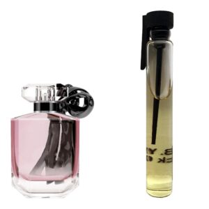 Пробник духов 3 мл c аналогом Victoria's Secret, Eau So Sexy. Товар на фото справа, слева - пример оригинального флакона.