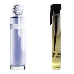 Пробник духов 3 мл c аналогом Rochas, Les Cascades de Rochas Songe d’Iris. Товар на фото справа, слева - пример оригинального флакона.