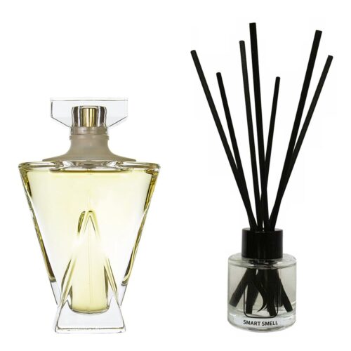 Аромадифузор 50 мл з аналогом Guerlain, Champs Elysees. Товар на фото праворуч, ліворуч - приклад орігінального флакону.