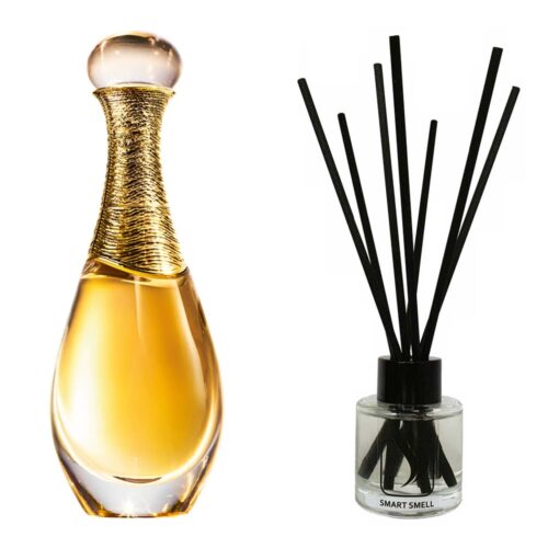 Аромадифузор 50 мл з аналогом Christian Dior, J'Adore. Товар на фото праворуч, ліворуч - приклад орігінального флакону.