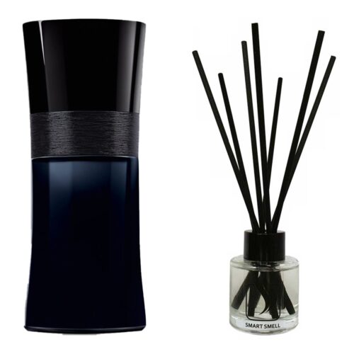 Аромадифузор 50 мл з аналогом Giorgio Armani, Armani Code. Товар на фото праворуч, ліворуч - приклад орігінального флакону.