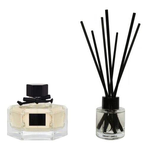 Аромадифузор 50 мл з аналогом Gucci, Flora by Gucci. Товар на фото праворуч, ліворуч - приклад орігінального флакону.