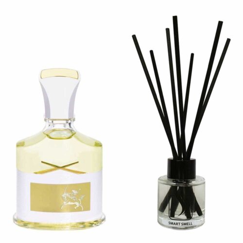 Аромадифузор 50 мл з аналогом Creed, Aventus for Her. Товар на фото праворуч, ліворуч - приклад орігінального флакону.