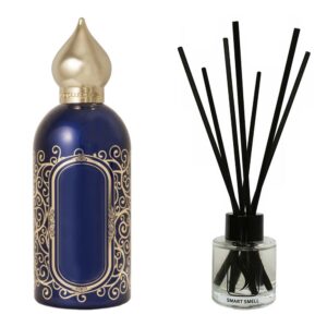 Аромадифузор 50 мл з аналогом Attar Collection, Azora. Товар на фото праворуч, ліворуч - приклад орігінального флакону.