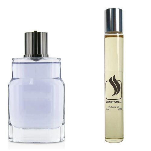 Масляні духи 11 мл з аналогом Lanvin, Eclat d'Arpege pour Homme. Товар на фото праворуч, ліворуч - приклад орігінального флакону.