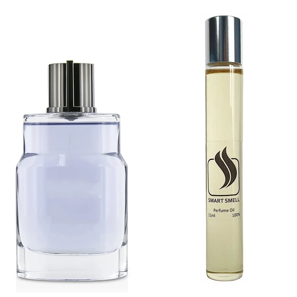 Масляні духи 11 мл з аналогом Lanvin, Eclat d'Arpege pour Homme. Товар на фото праворуч, ліворуч - приклад орігінального флакону.