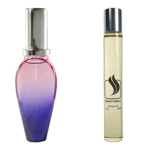 Масляні духи 11 мл з аналогом Escada, Moon Sparkle. Товар на фото праворуч, ліворуч - приклад орігінального флакону.