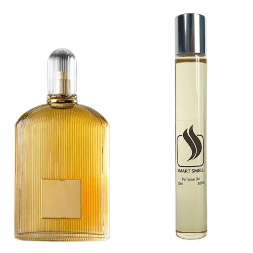 Масляные духи 11 мл c аналогом Tom Ford, Tom Ford for Men. Товар на фото справа, слева – пример оригинального флакона.