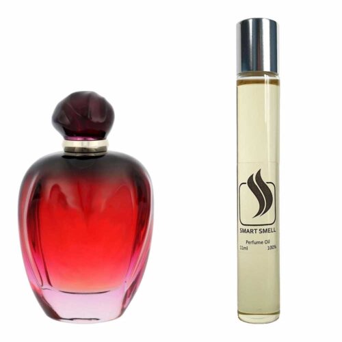 Масляные духи 11 мл c аналогом Christian Dior, Hypnotic Poison Eau Secrete. Товар на фото справа, слева – пример оригинального флакона.