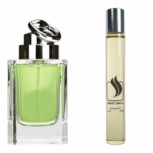 Масляные духи 11 мл c аналогом Gucci, Gucci by Gucci Sport. Товар на фото справа, слева – пример оригинального флакона.