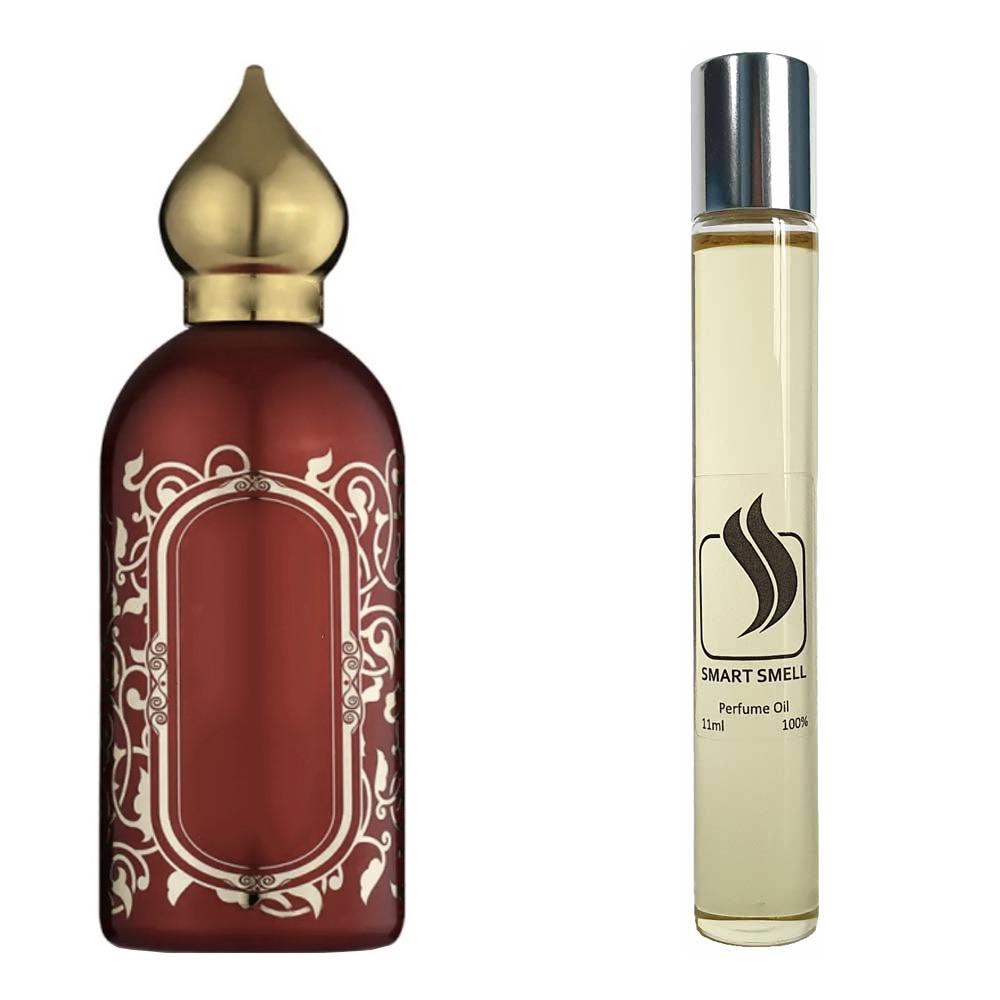 Масляные духи 10 мл c аналогом Attar Collection, Hayati. Товар на фото справа, слева - пример оригинального флакона.