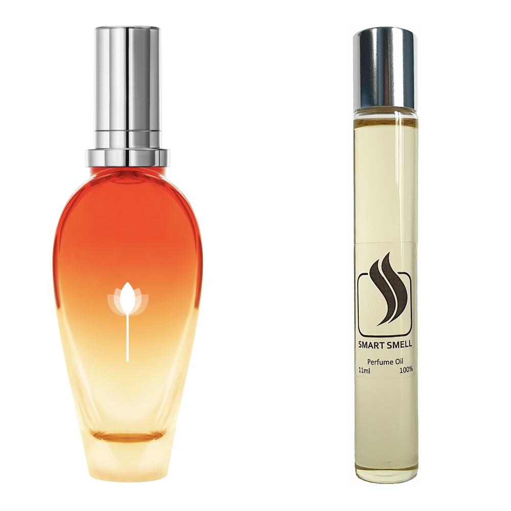 Масляні духи 10 мл з аналогом Escada, Taj Sunset. Товар на фото праворуч, ліворуч - приклад орігінального флакону.