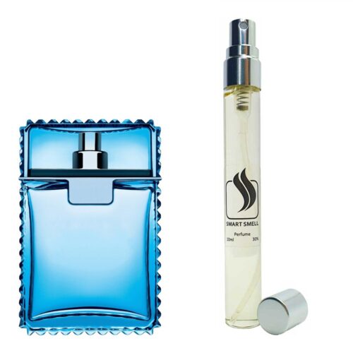 Духи-ручка (дорожный парфюм) 10 мл c аналогом Versace, Versace Man Eau Fraiche. Товар на фото справа, слева – пример оригинального флакона.
