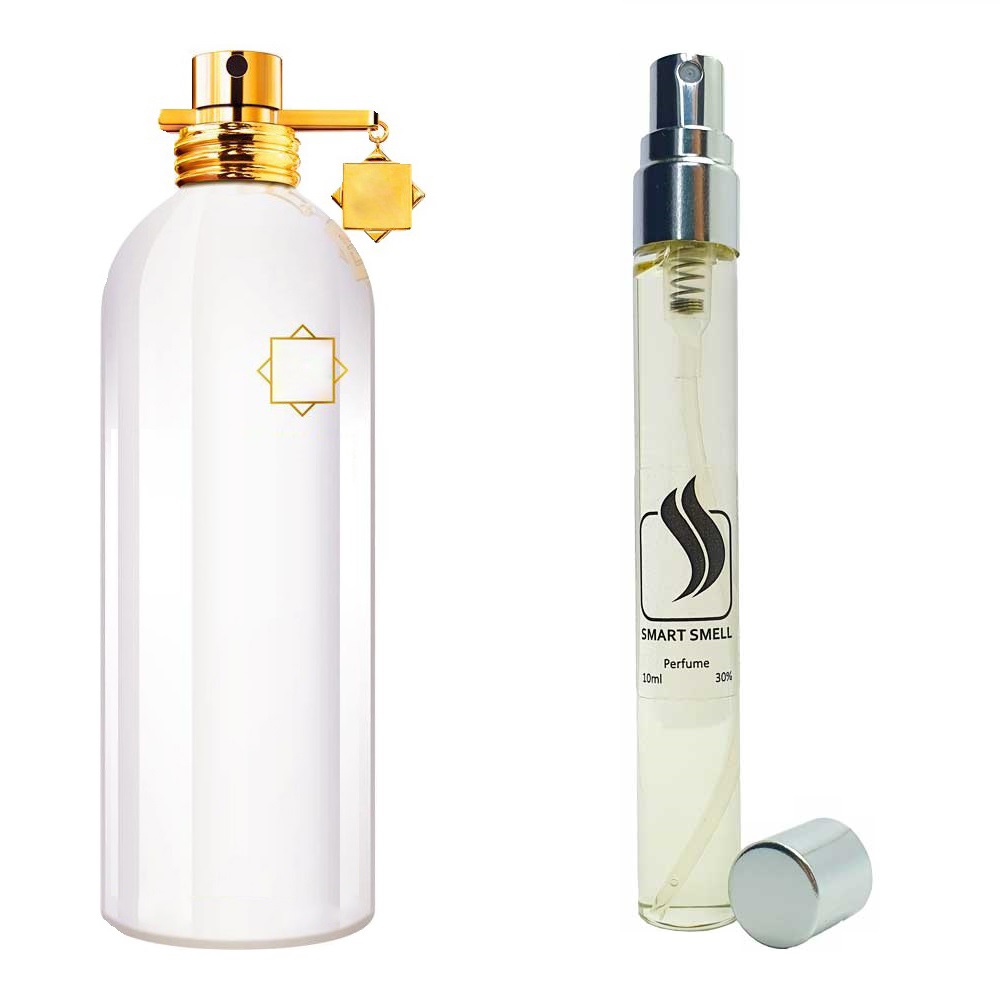 Духи-ручка (дорожный парфюм) 10 мл c аналогом Montale, Mukhallat. Товар на фото справа, слева – пример оригинального флакона.