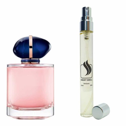 Духи-ручка (дорожный парфюм) 10 мл c аналогом Giorgio Armani, My way. Товар на фото справа, слева – пример оригинального флакона.