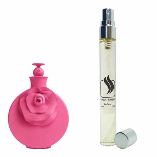 Духи-ручка (дорожный парфюм) 10 мл c аналогом Valentino, Valentina Pink. Товар на фото справа, слева – пример оригинального флакона.