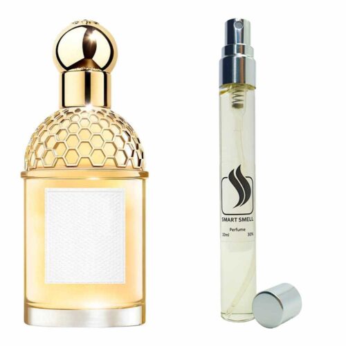 Духи-ручка (дорожный парфюм) 10 мл c аналогом Guerlain, Aqua Allegoria Mandarine Basilic. Товар на фото справа, слева – пример оригинального флакона.