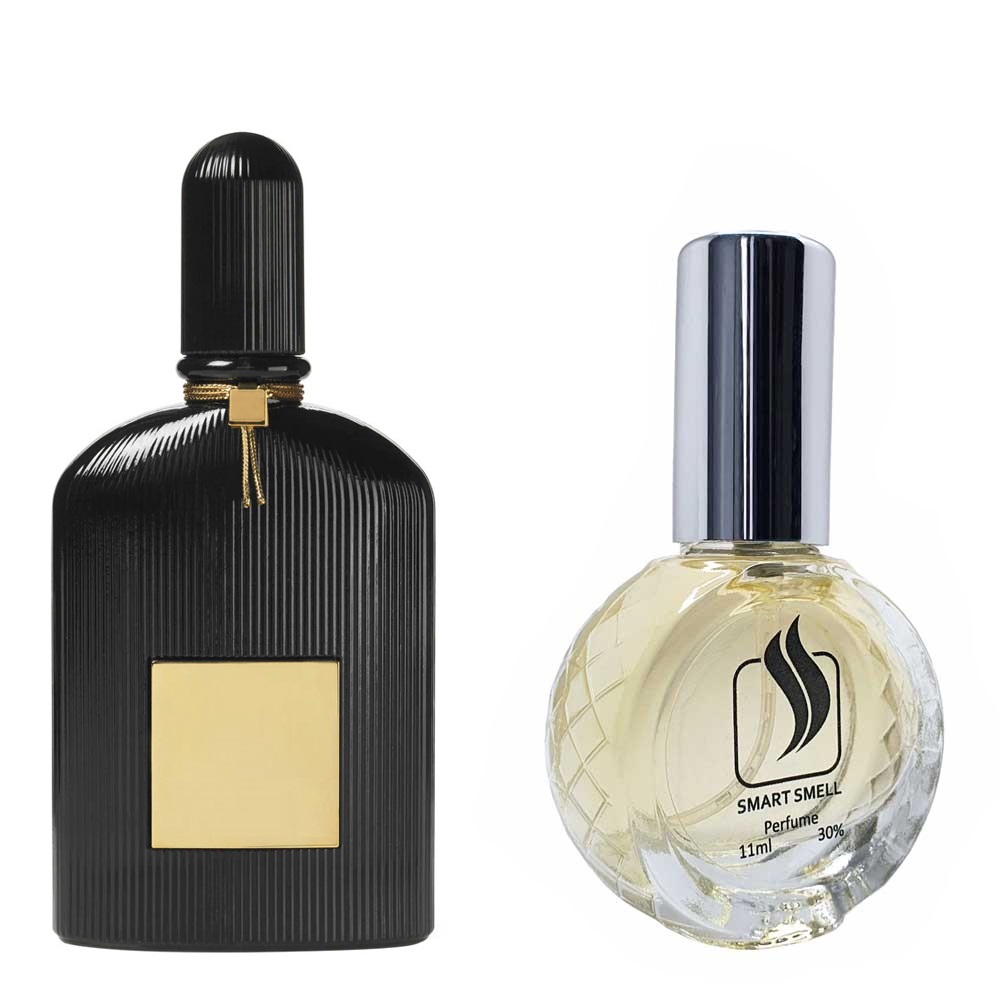 Духи зі спреєм 11 мл з аналогом Tom Ford, Black Orchid. Товар на фото праворуч, ліворуч - приклад орігінального флакону.